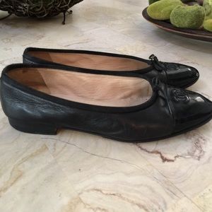 Chanel ballet slippers size 39 1/2
